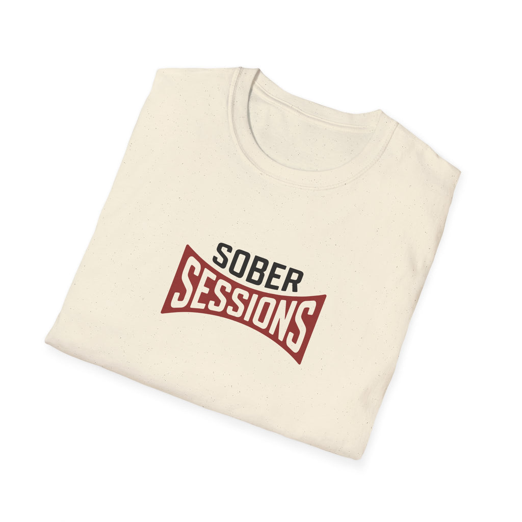 Sober Sessions T-Shirt — "Everyone Deserves a Second Chance" Recovery Tee